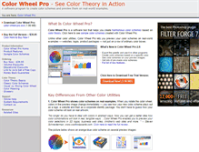 Tablet Screenshot of color-wheel-pro.com